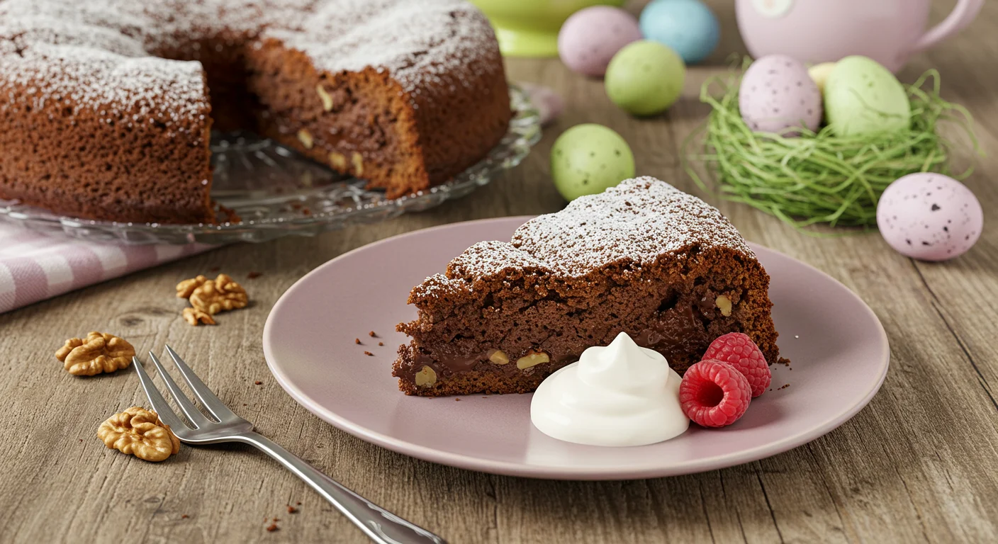 Walnut Chocolate Torte
